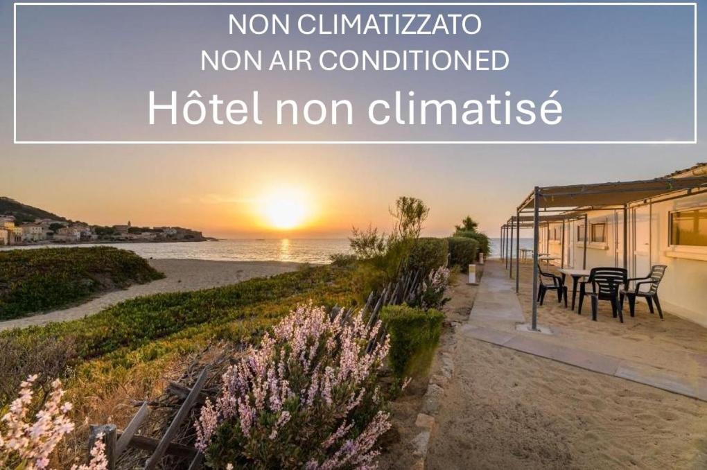 L'Escale Plage Algajola (Corsica) Exterior foto
